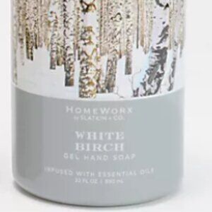 new white birch hand and body wash